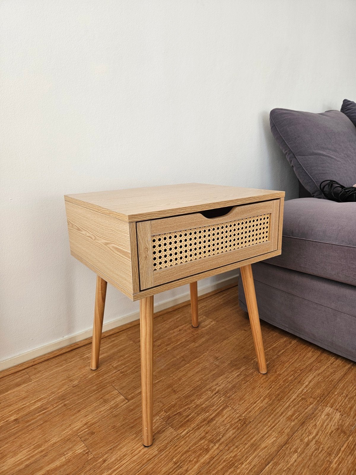 Nachtkastje - Snel ophalen!, Huis en Inrichting, Tafels | Bijzettafels, Minder dan 55 cm, Gebruikt, Modern, Scandinavisch, Boho