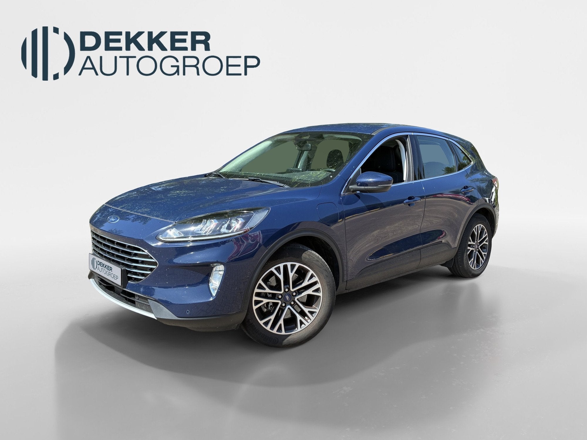 Ford Kuga 2.5 PHEV Titanium, Auto's, Ford, Gebruikt, Euro 6, 4 cilinders, Blauw