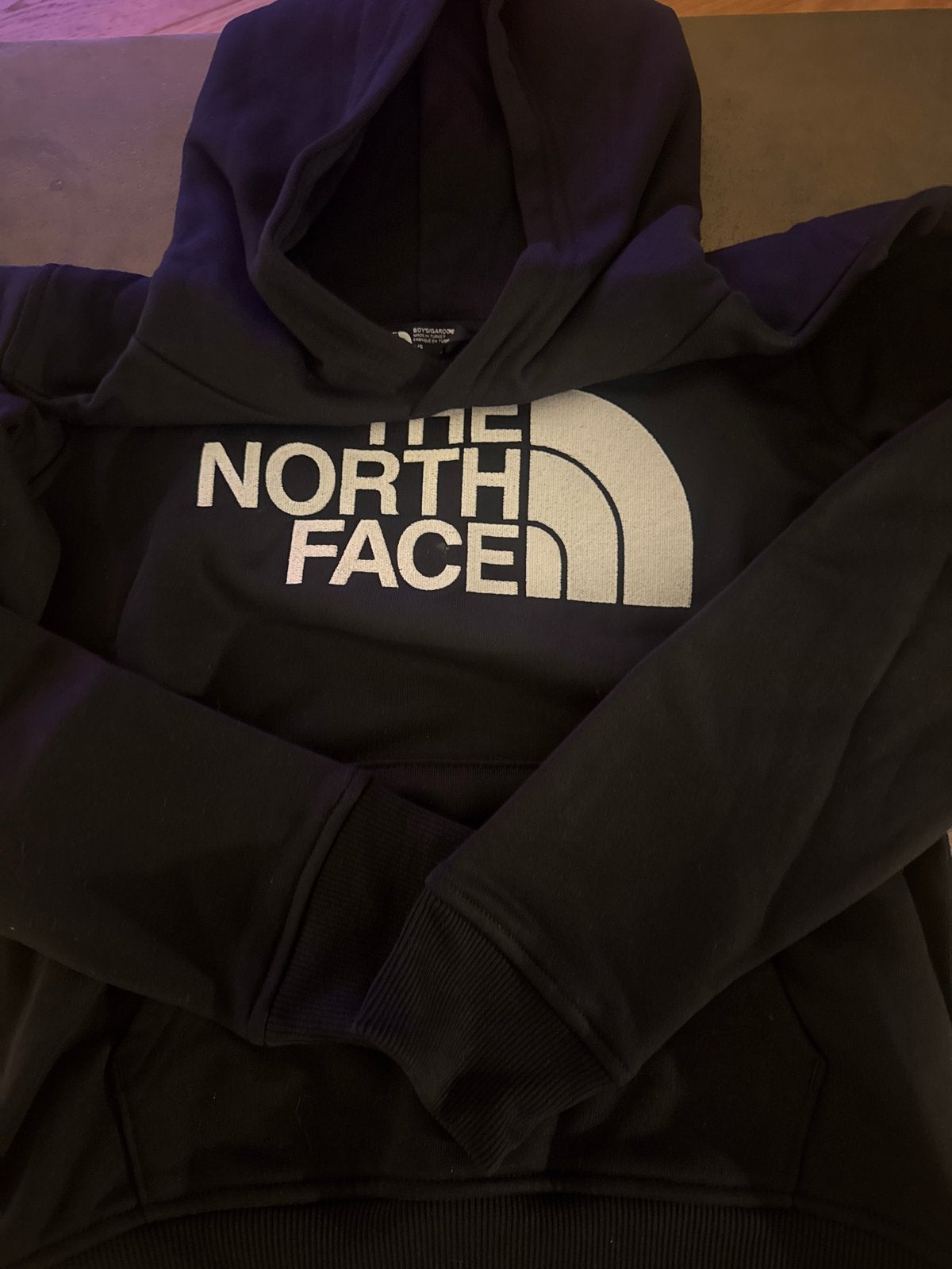 The North Face Hoodie Zwart - Maat L/G (Jongens), Ophalen of Verzenden, Zo goed als nieuw
