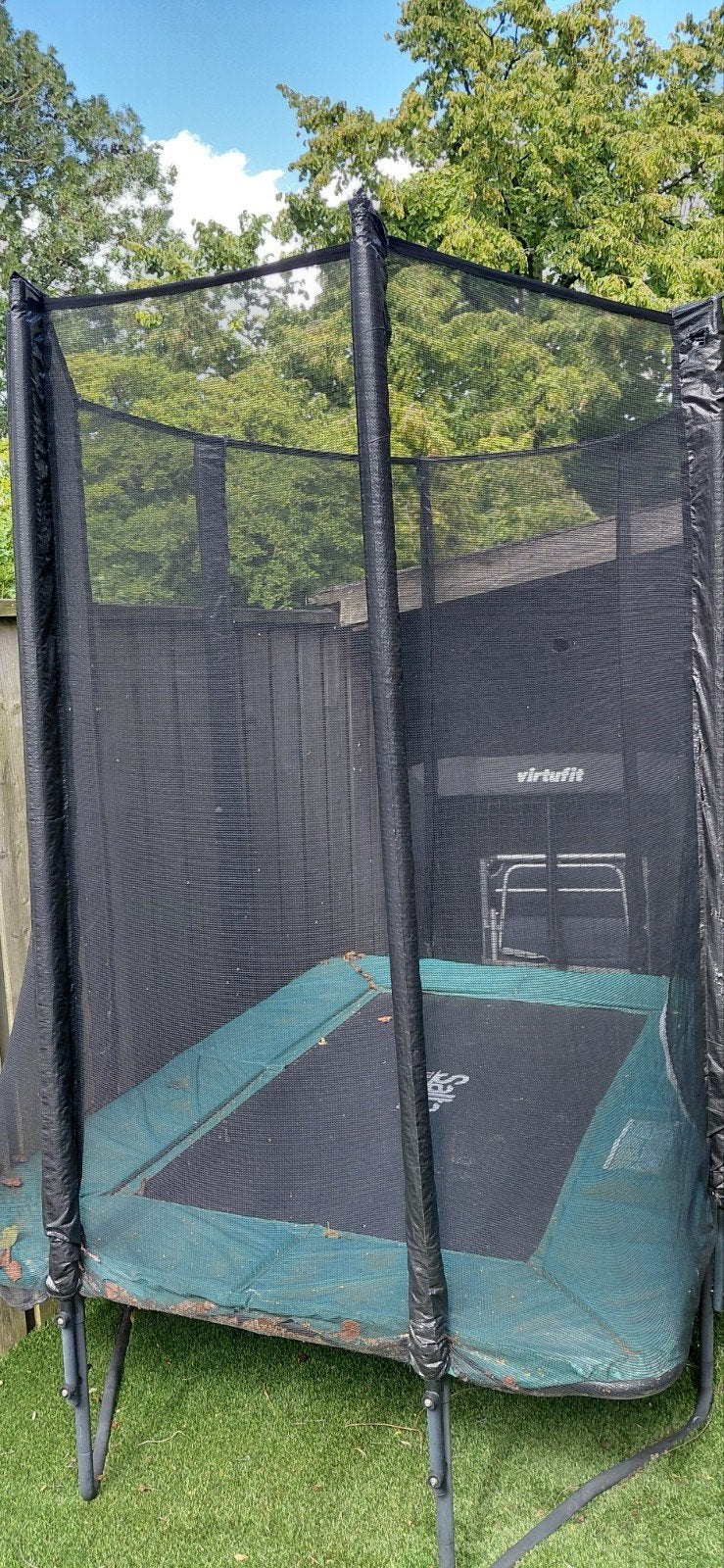 Salta Trampoline met Veiligheidsnet - Gebruikt, Kinderen en Baby's, Speelgoed | Buiten | Trampolines, Ophalen, Gebruikt