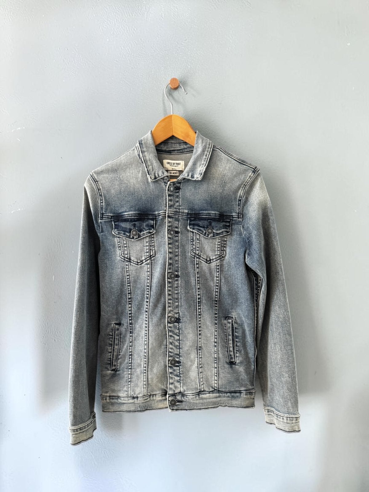 Circle of Trust blauw spijkerjack denim jack S small idol, Kleding | Dames, Jassen | Zomer, Ophalen of Verzenden, Nieuw, Maat 36 (S)