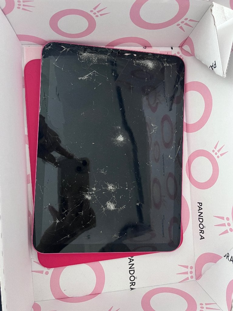 iPad (2026) roze Apple, voor onderdelen, Computers en Software, Apple iPads, 10 inch, Gebruikt, Overige kleuren, 128 GB