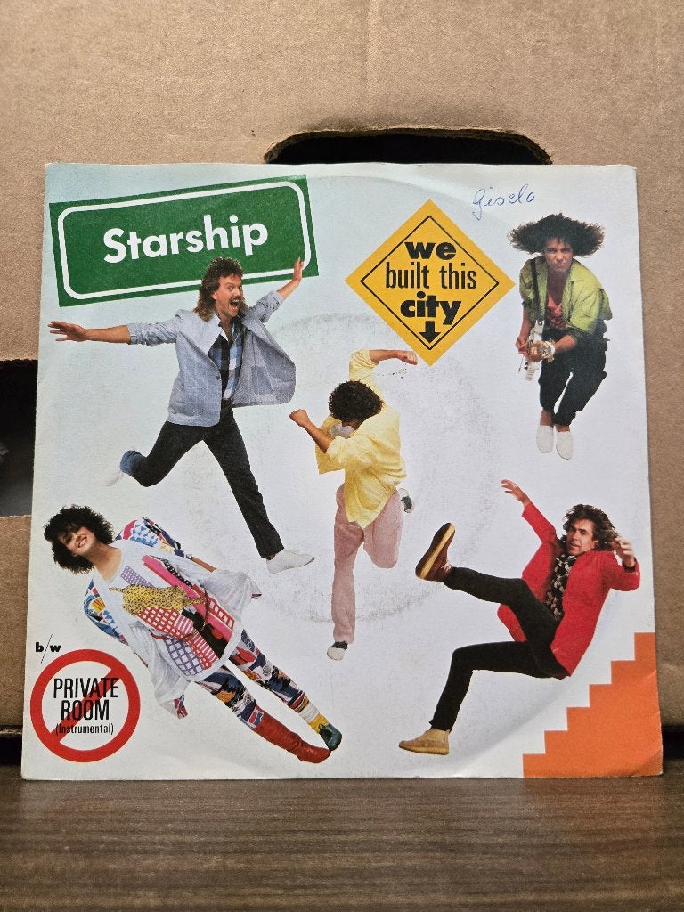 Starship -We built this city, 7 inch, Ophalen of Verzenden, Zo goed als nieuw, Pop