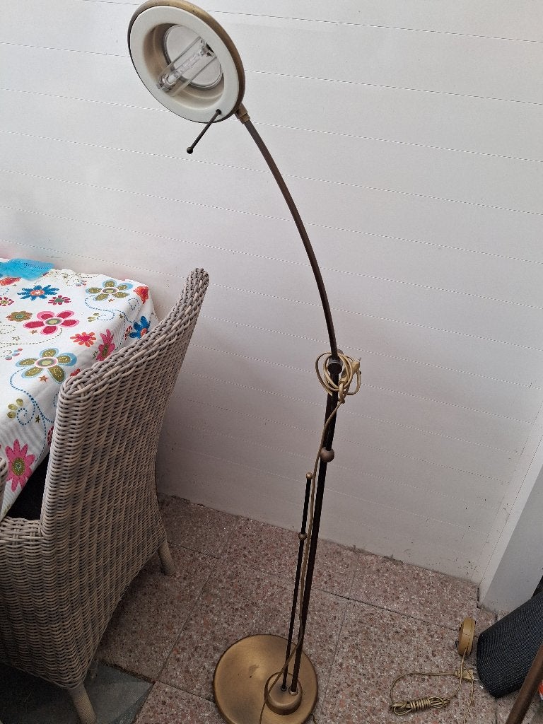 staande leeslamp, Ophalen, Gebruikt, Metaal, 100 tot 150 cm