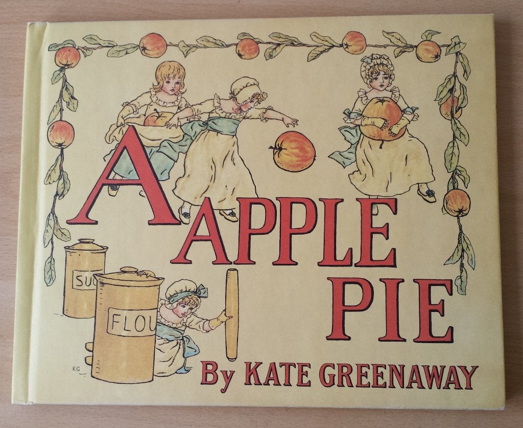 Kate Greenaway - A Apple Pie Boek - Frederick Warne & Co., Ophalen of Verzenden, Gelezen, Kate Greenaway, Prentenboek