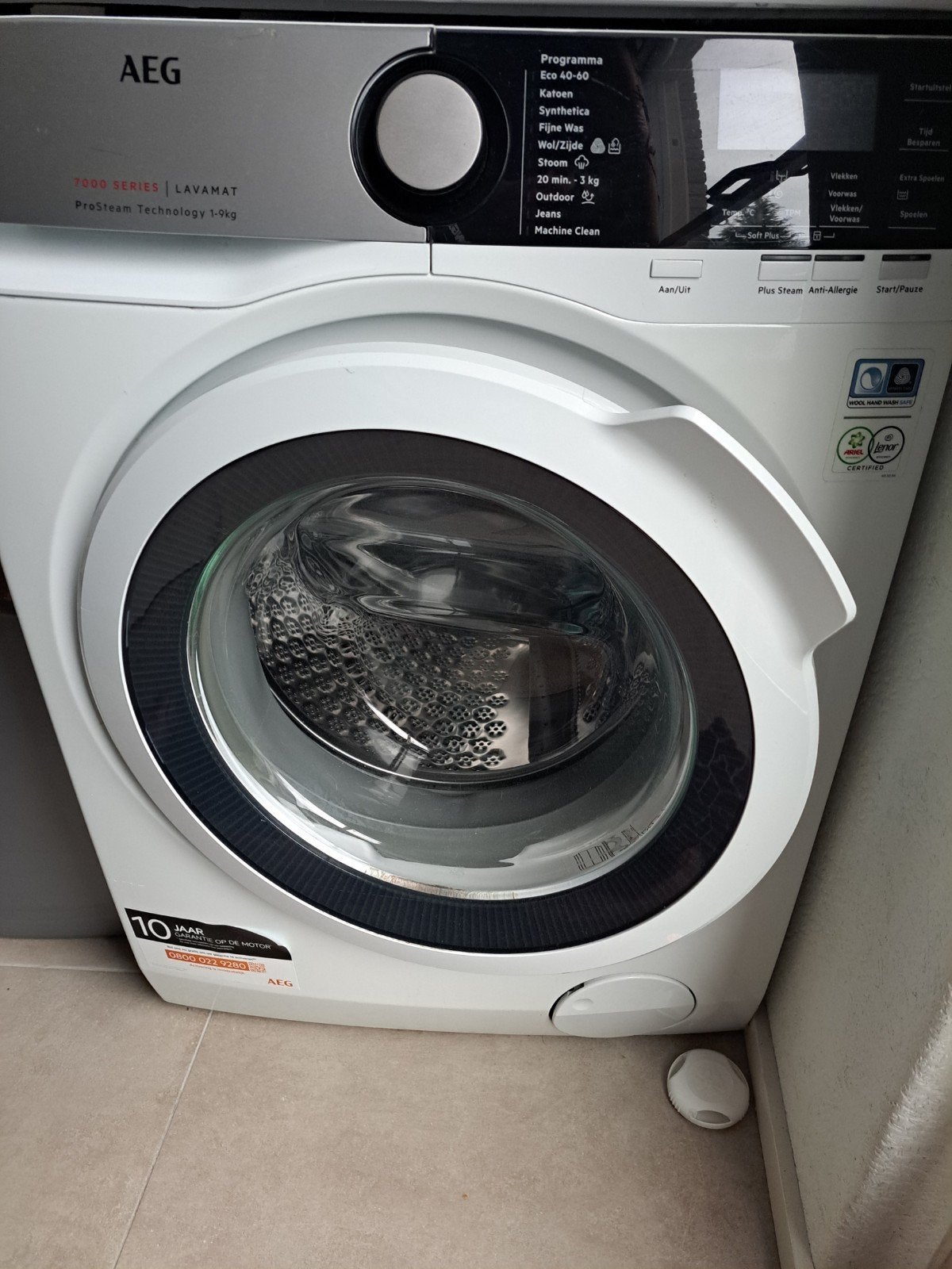 AEG Lavamat 7000 Series ProSteam 9kg Wasmachine, Ophalen of Verzenden
