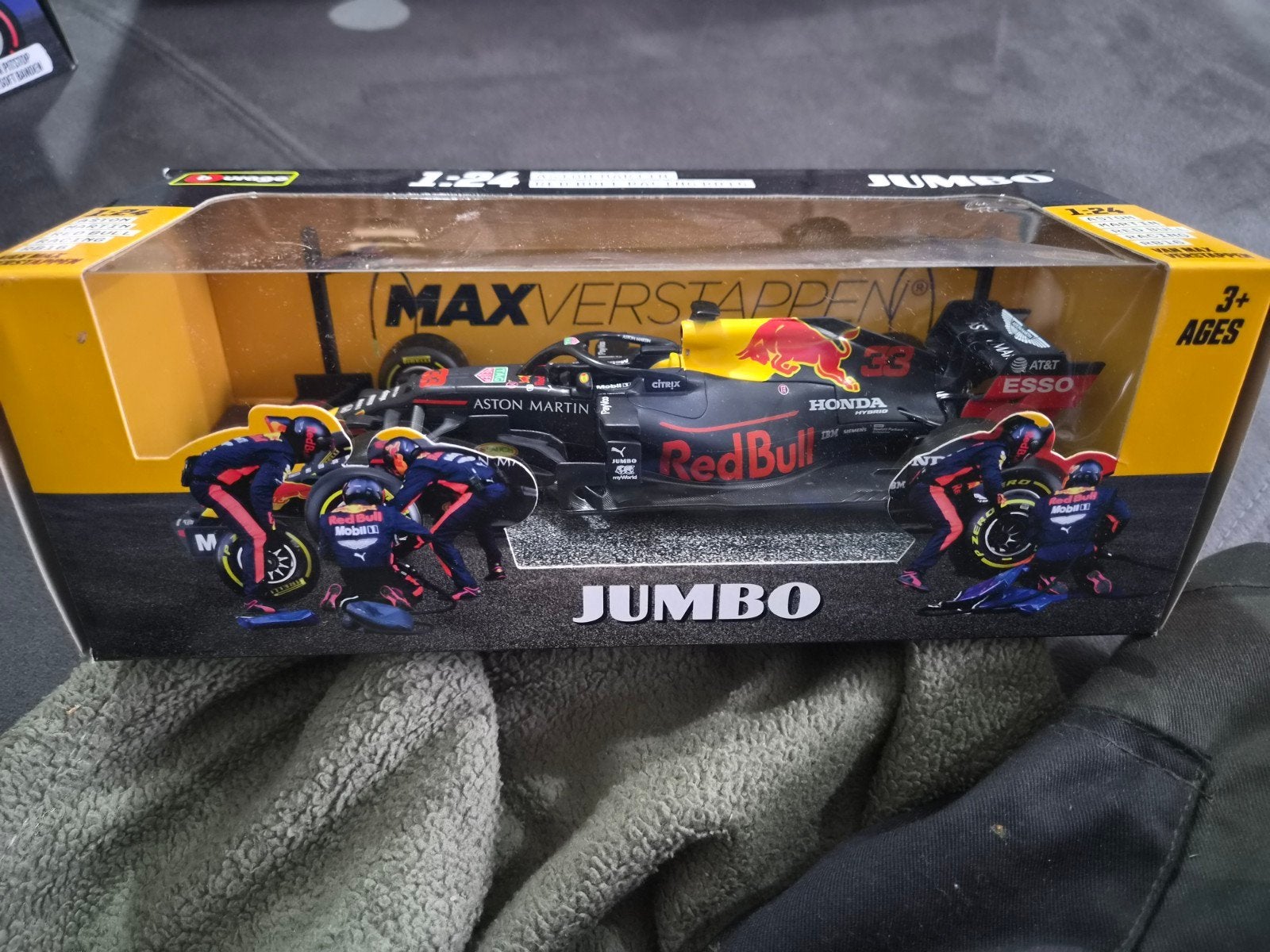 Bburago Max Verstappen Red Bull Racing RB16B 1:24, Ophalen of Verzenden, Nieuw, Auto, Bburago