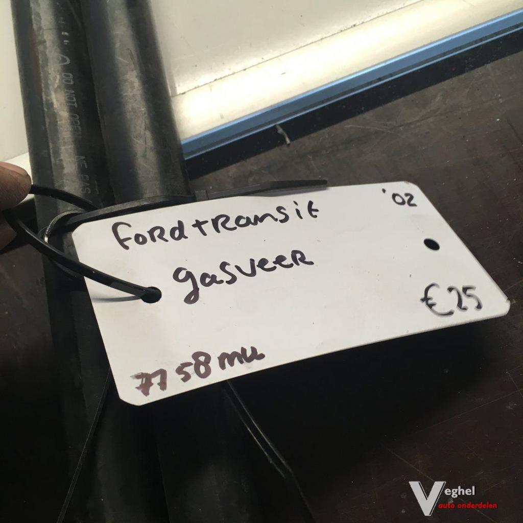 Ford Transit 2002 Gasveren set achterklep