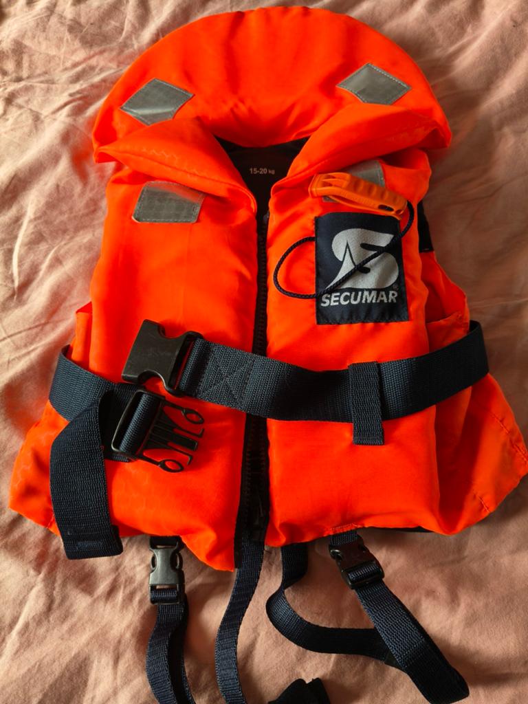 Secumar Zwemvest 15-20kg z.g.a.n., Watersport en Boten, Watersportkleding, Ophalen of Verzenden, Zo goed als nieuw, Kind, Reddingsvest of Zwemvest