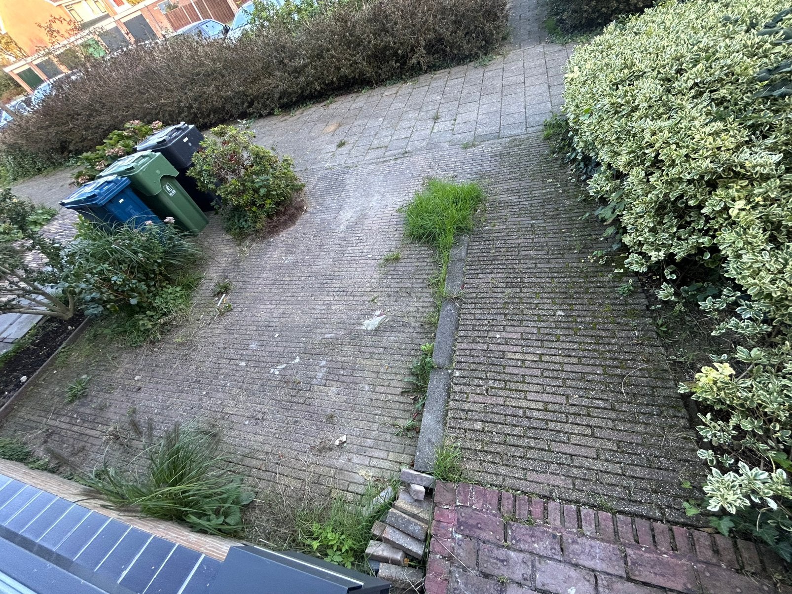 Klinkertjes in 3 kleuren- +/- 22m2 - zelf te verwijderen, Tuin en Terras, Ophalen, Gebruikt, Klinkers, 10 m² of meer