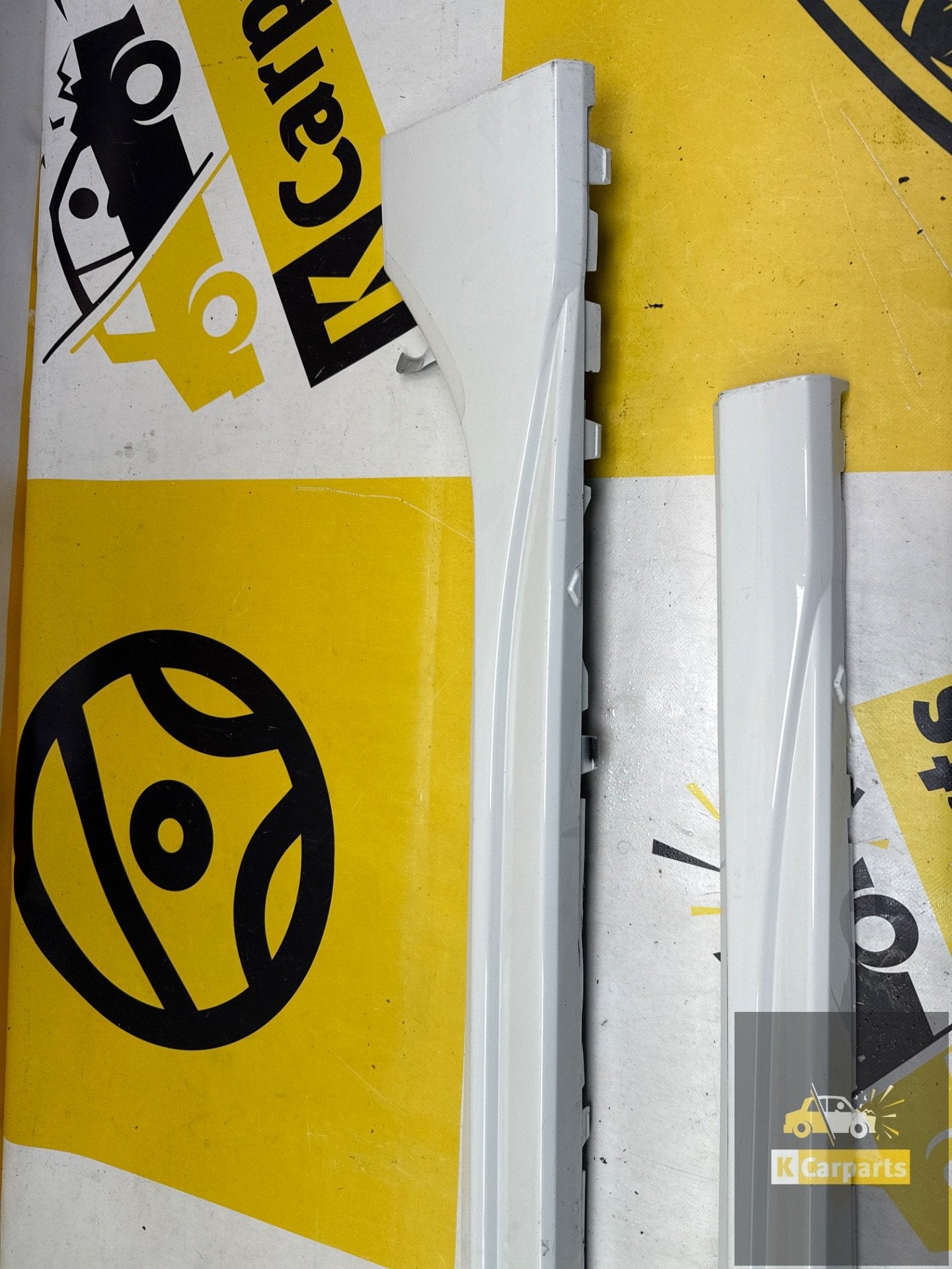 Dorpel VW Golf 8 VIII R R20 Sideskirts 5H0853860B/59B Links/, Gebruikt, Volkswagen, Volkswagen AG, Motorkap