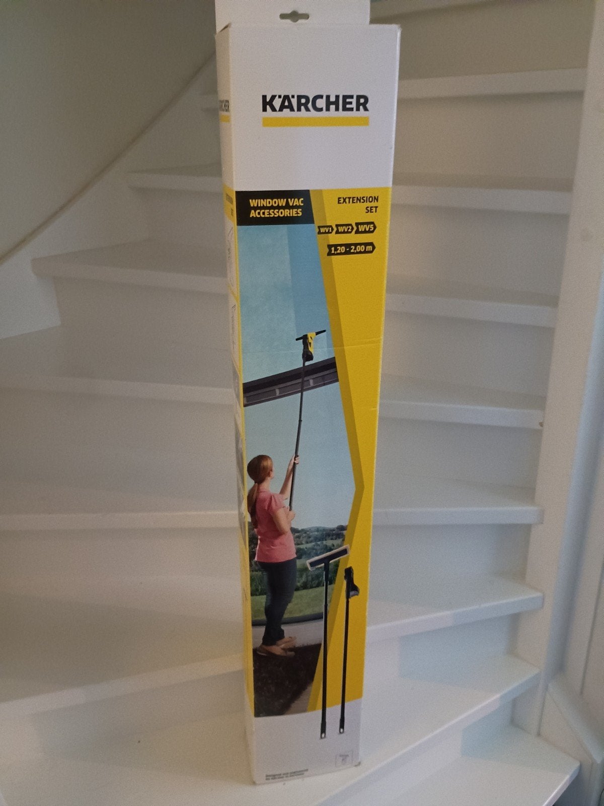 Kärcher window vac verlengset, Ophalen