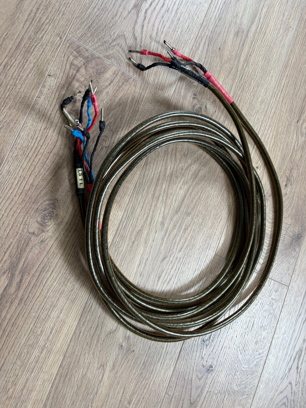 Silent wire LS 12 /  LS12 & Silent wire NF 6 / NF6, Ophalen of Verzenden, Zo goed als nieuw, Minder dan 2 meter, Luidsprekerkabel