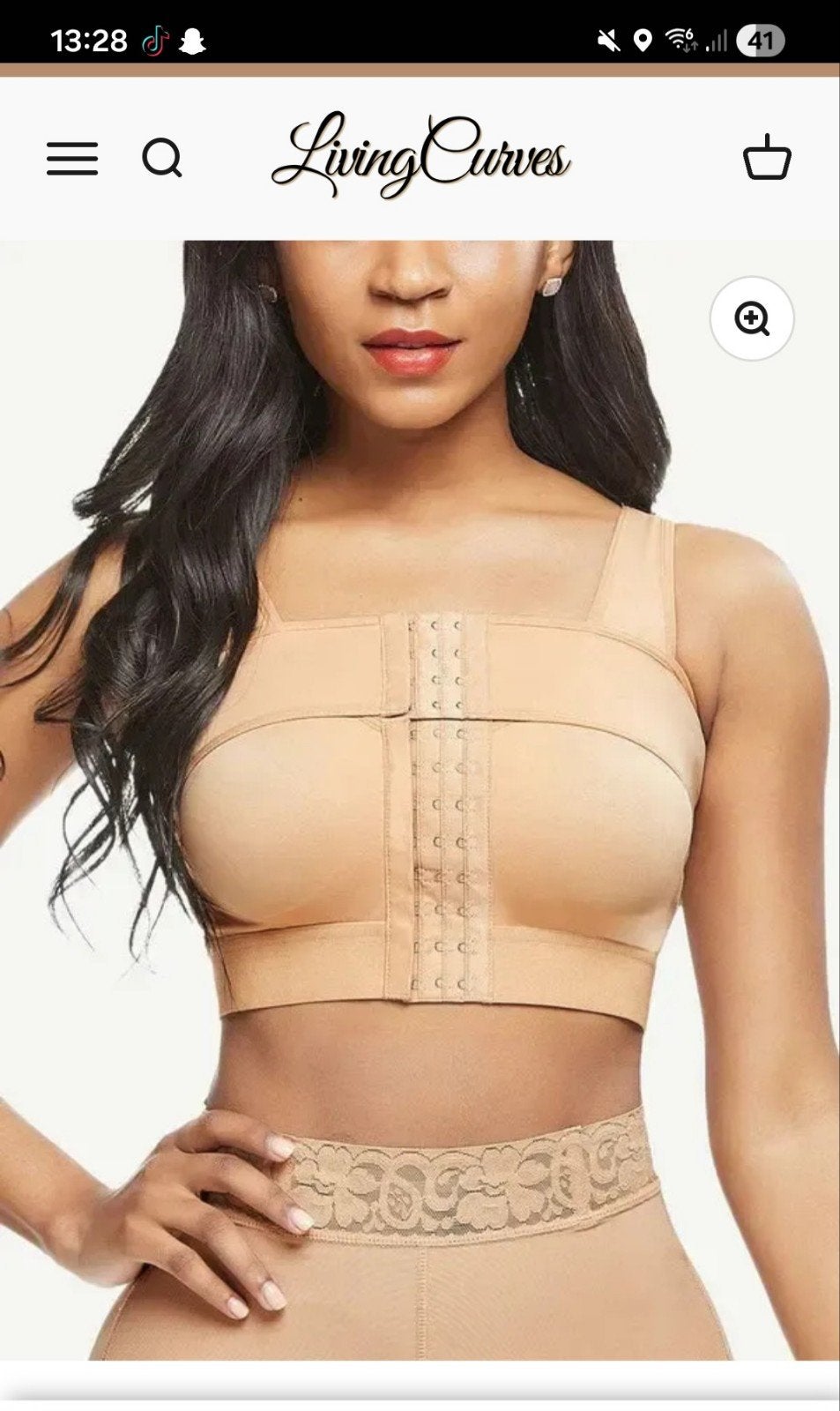 2 Compressie BH - Nieuw zonder kaartje, LivingCurves, Ophalen of Verzenden, Beige, BH