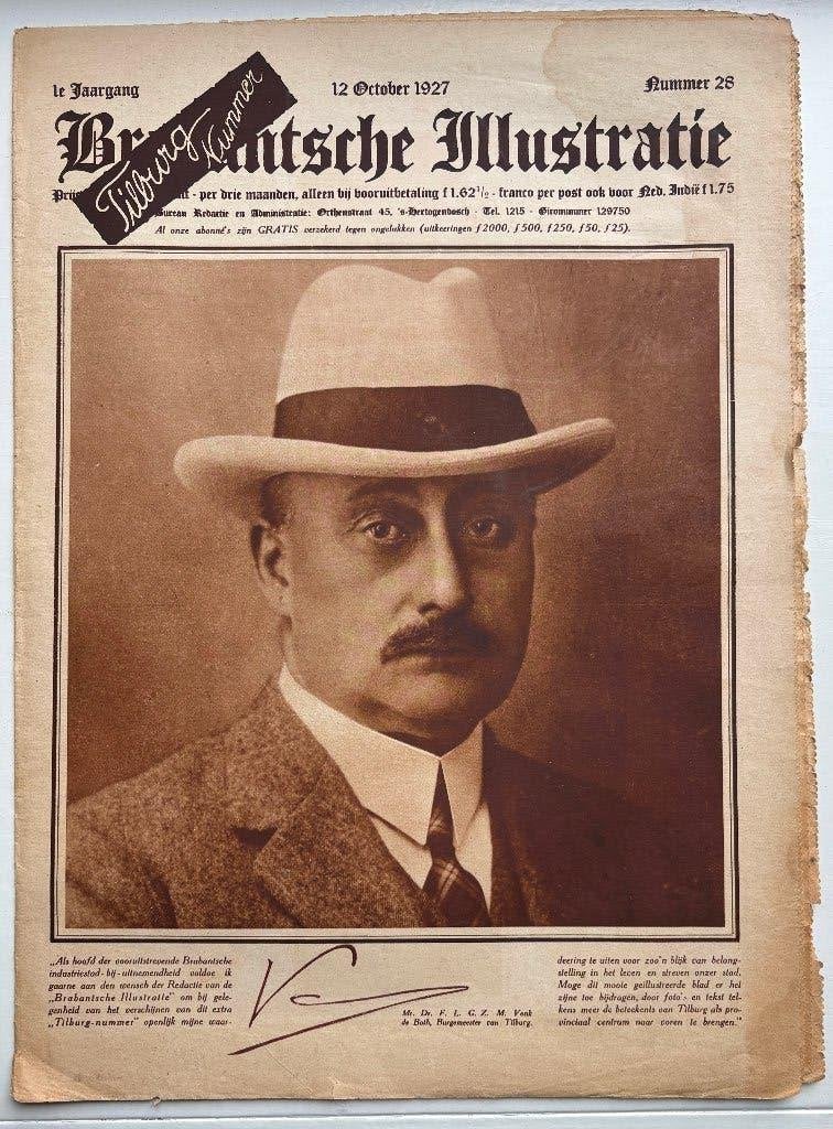 Speciaal nummer over Tilburg in Brabantsche Illustratie 1927, Verzamelen, Tijdschriften, Kranten en Knipsels, Ophalen of Verzenden