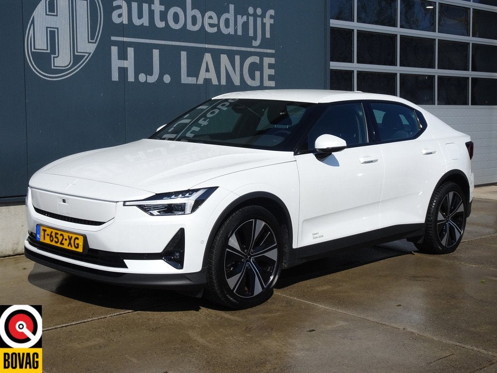 Polestar 2 Long Range Single Motor 82 kWhSOH96% (bj 2023), Auto's, Polestar, Automaat, Zwart, 82 kWh, Wit