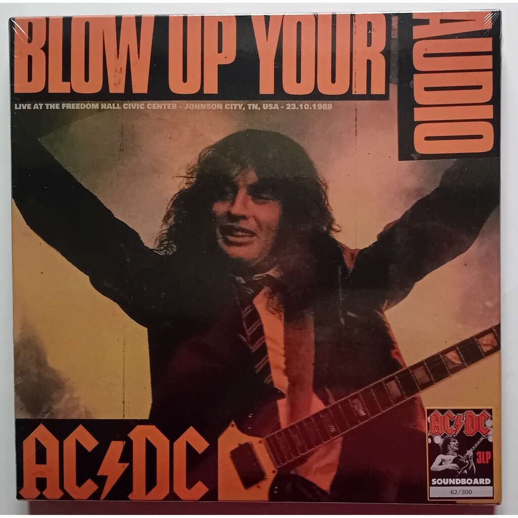 AC/DC - Blow up your audio 3lp black vinyl limited edition, Cd's en Dvd's, Boxset, Nieuw in verpakking, Rock, Geseald