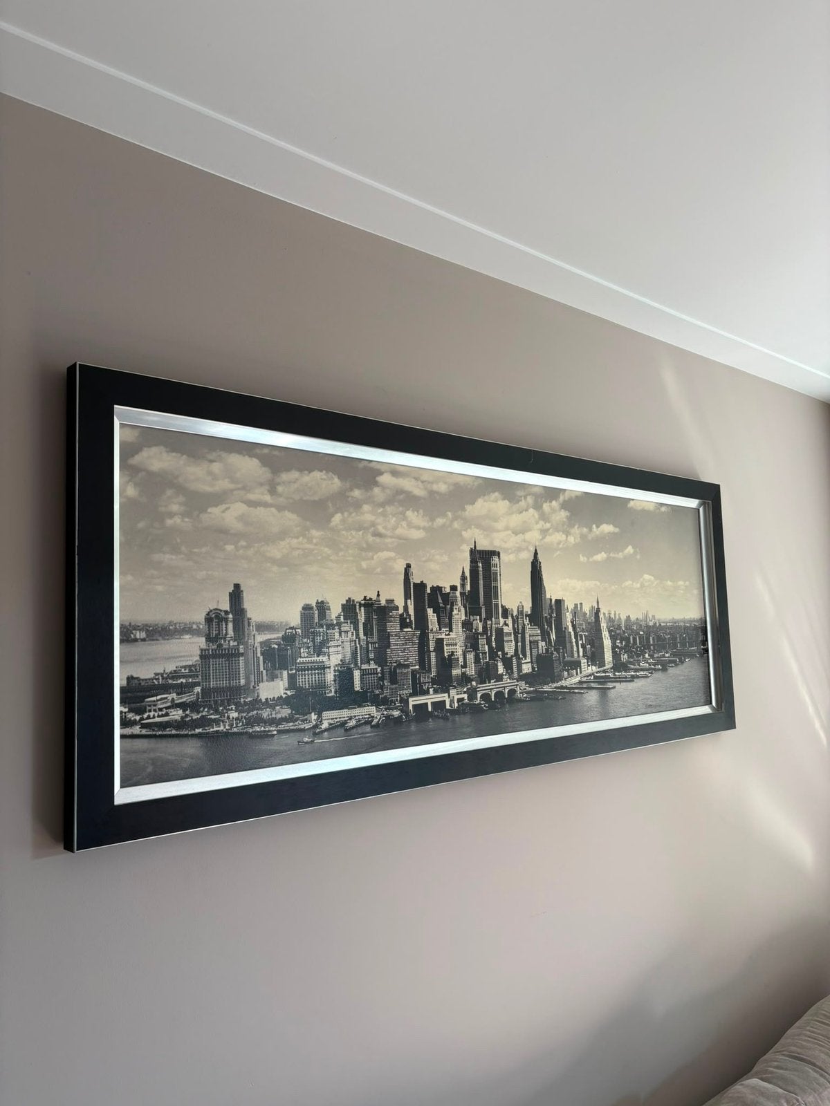 Manhattan Schilderij, Ophalen