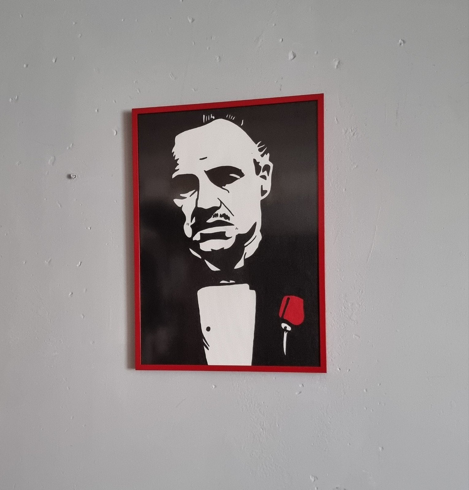 The Godfather ingelijst A3, Ophalen of Verzenden