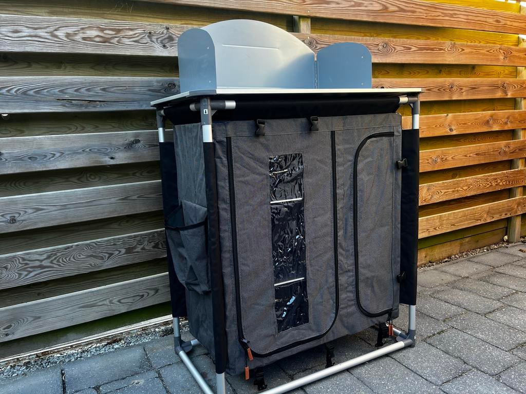 Luxe camping keuken Obelink 3 keer gebruikt, Ophalen, Zo goed als nieuw, Campingkast