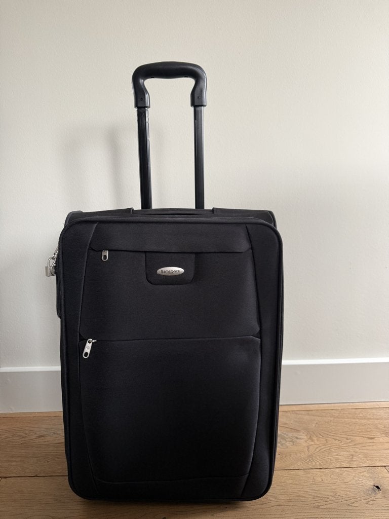 Rolkoffer Samsonite, Sieraden, Tassen en Uiterlijk, Tassen | Reistassen en Weekendtassen, Ophalen, Gebruikt, Zwart, Minder dan 40 cm