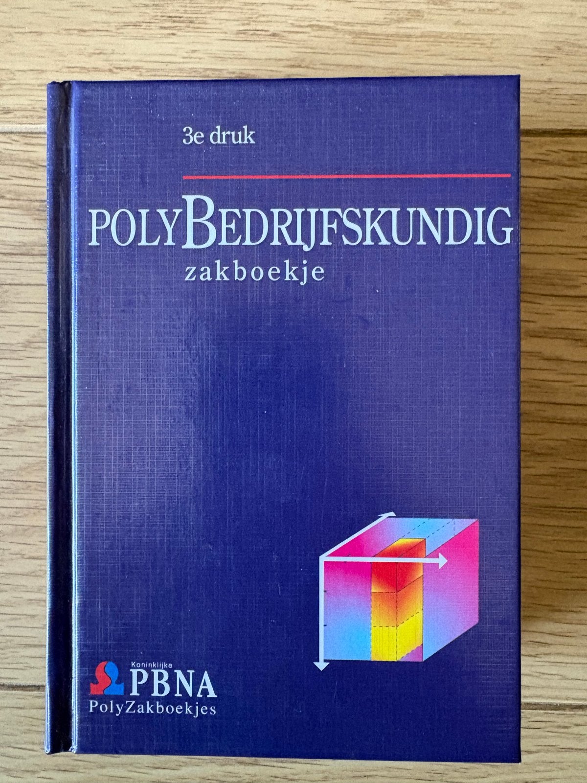Poly-bedrijfskundig zakboekje, Ophalen of Verzenden, Zo goed als nieuw