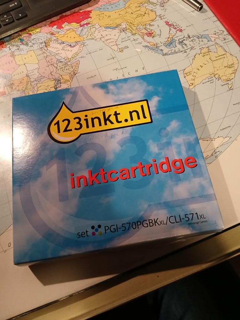 Canon inktpatronen, 2 zwart, 2 geel., Canon, Printer, Inkjetprinter, Nieuw