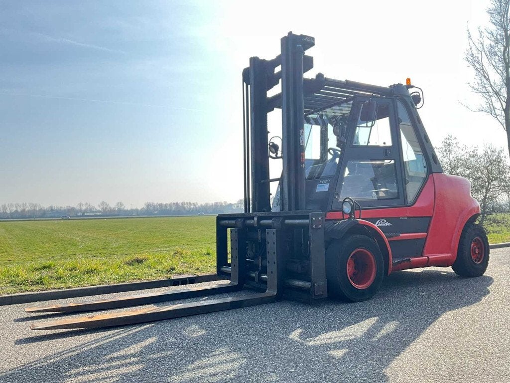 Linde H80-900 8000KG Vorkheftruck Lepelversteller, Zakelijke goederen, Machines en Bouw | Heftrucks en Intern transport, Overige aandrijving