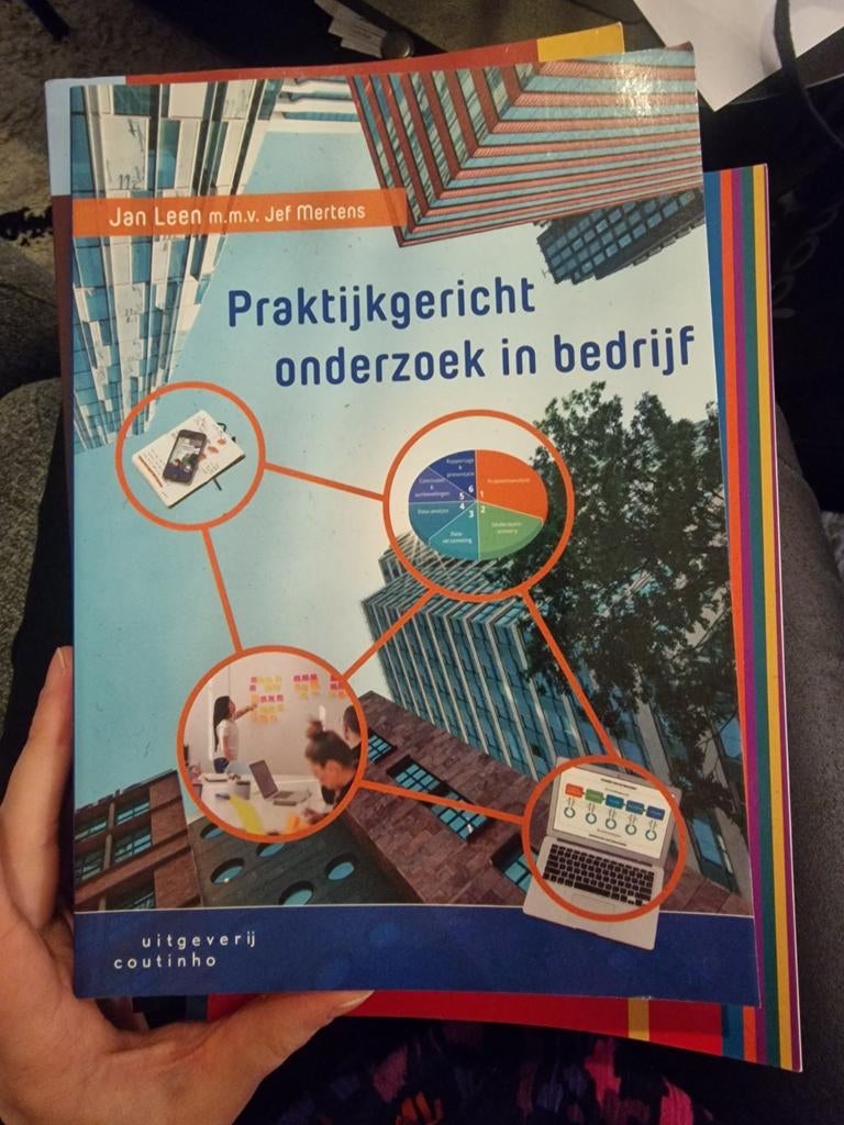 Praktijkgericht onderzoek in bedrijf - HBO Verpleegkunde, Ophalen of Verzenden, Zo goed als nieuw