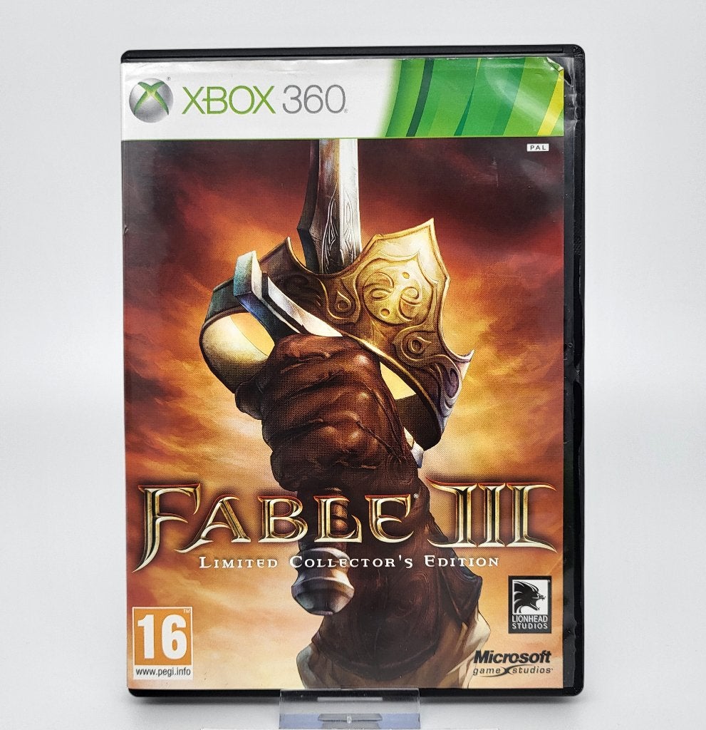 Fable III Limited Collector's Edition - XBOX 360 (Game only), Gebruikt, Verzenden, 1 speler, Role Playing Game (Rpg)