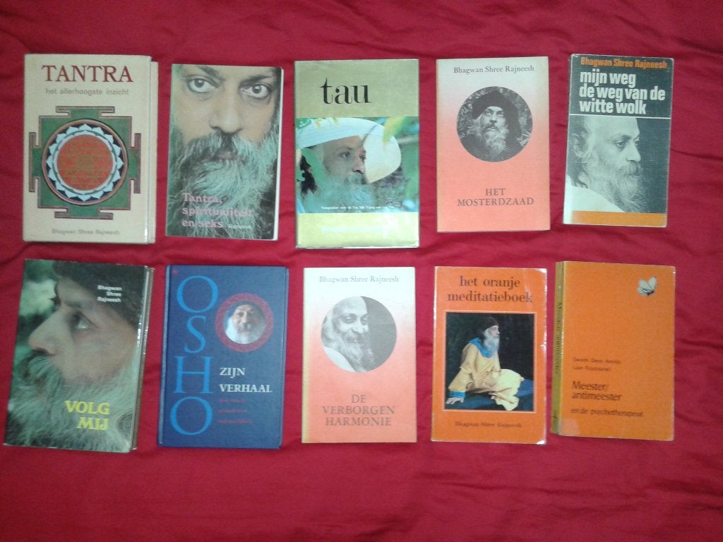 Bhagwan / Osho 10 boeken, Ophalen of Verzenden, Gelezen, Spiritualiteit algemeen, Overige typen