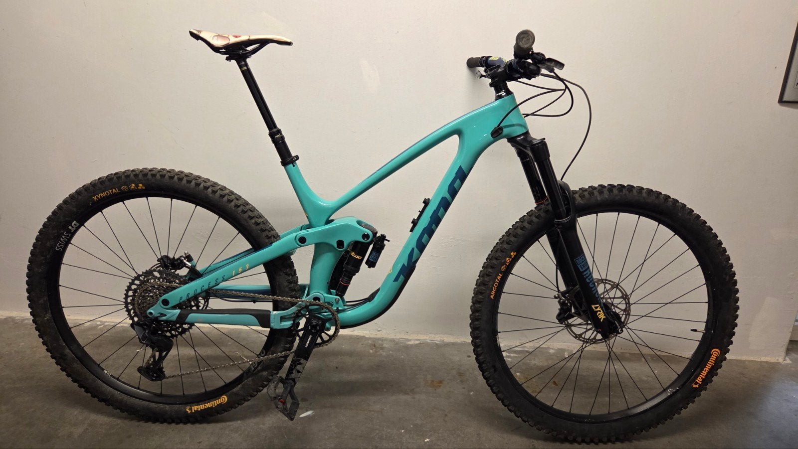 Kona Process 153 CR 29 - L-  Full Suspension Mountainbike, Zo goed als nieuw, Schijfrem, 53 tot 57 cm, Ophalen