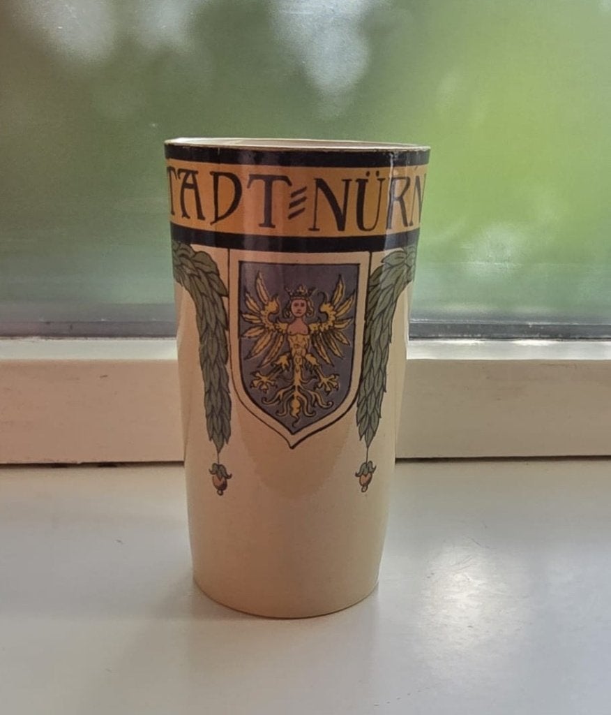 Villeroy en Boch Mettlach drinkbeker uit 1909 ( ophalen ), Ophalen