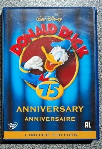 Walt Disney Donald Duck 75 Anniversary, Tekenfilm, Verzenden, Zo goed als nieuw, Alle leeftijden