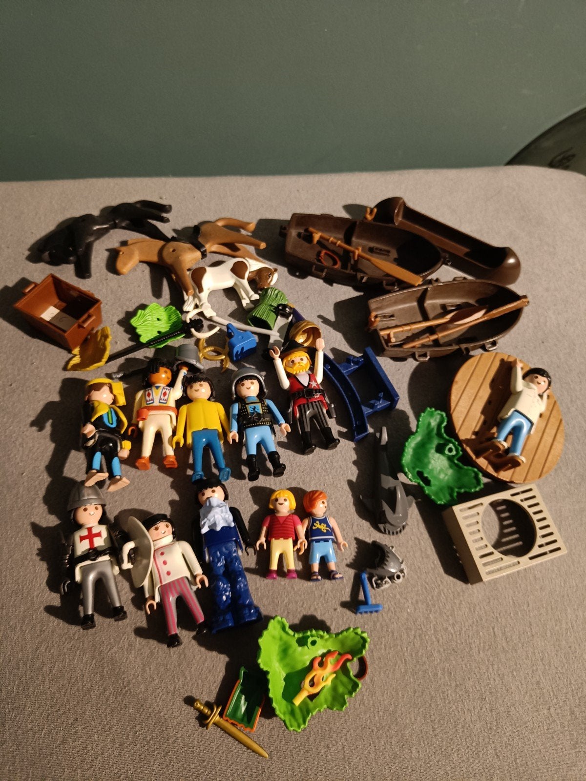 Collectie playmobil poppetjes, coaching/familie opstelling, Ophalen of Verzenden, Zo goed als nieuw, Los playmobil