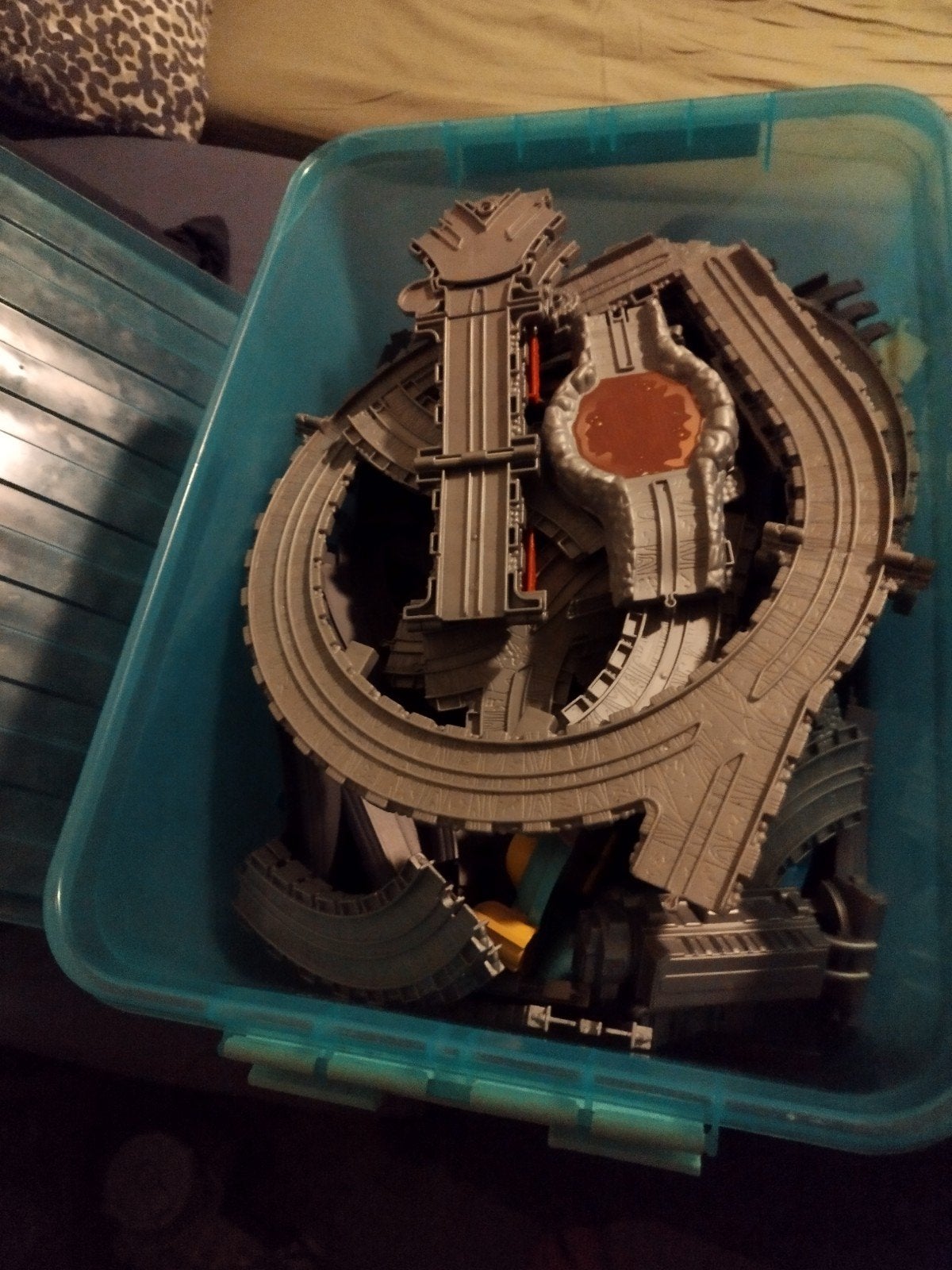 Grote set Thomas de Trein speelgoed met rails en accessoires, Ophalen, Gebruikt, Jongen