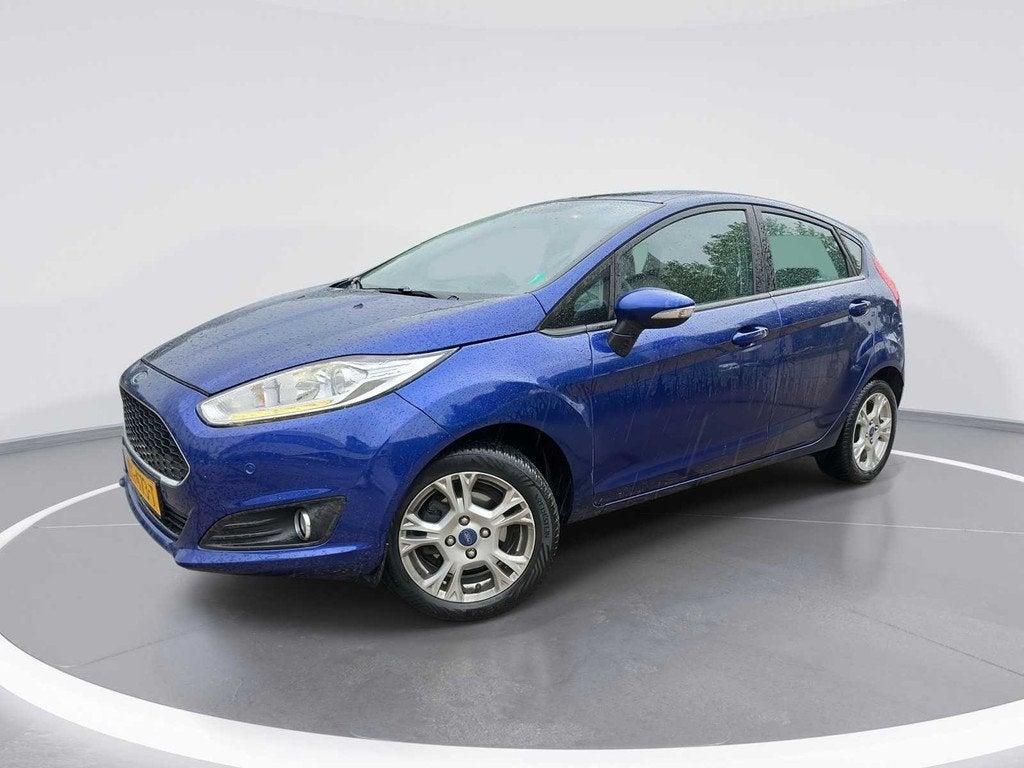 Ford Fiesta 1.0 Style Ultimate 2016 | KG-473-T, Auto's, Voorwielaandrijving, Euro 6, 525 kg, Blauw
