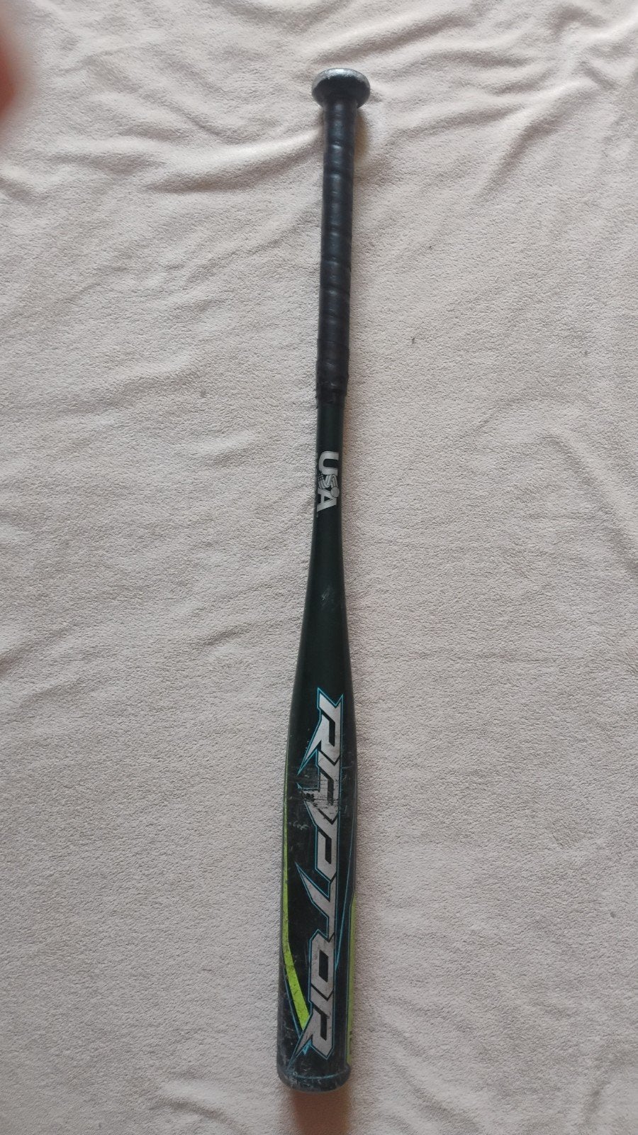 Rawlings Raptor Honkbalknuppel - 30 inch, -10 is gebruikt, Sport en Fitness, Honkbal en Softbal, Ophalen of Verzenden, Gebruikt