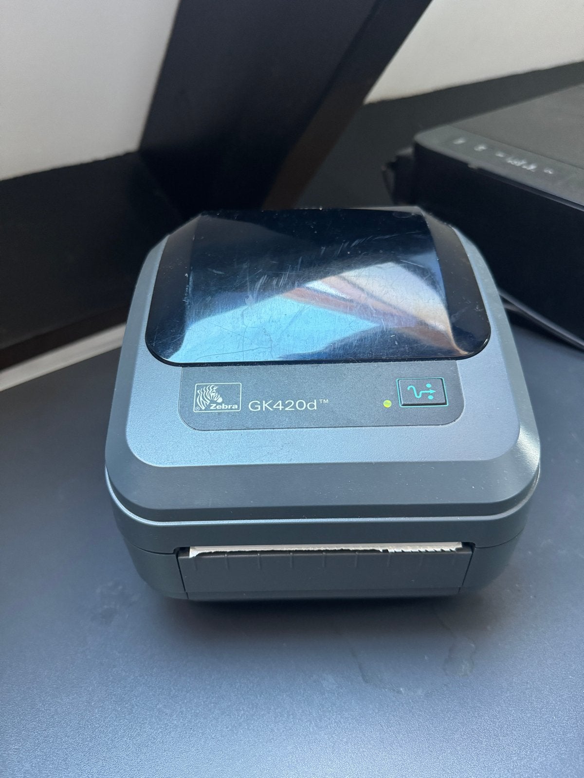 Zebra GK420d Labelprinter - Thermische Directe Printer, Computers en Software, Printers, Zwart-en-wit printen, Gebruikt, Printer