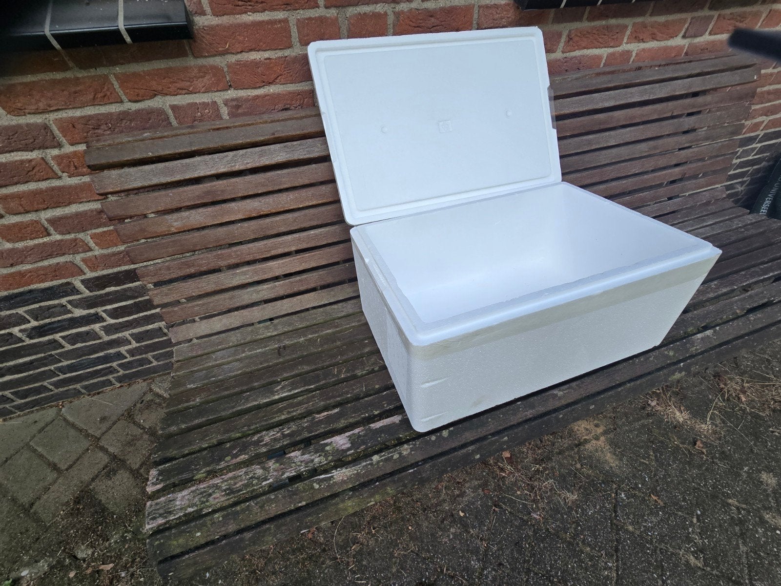 Isolatiebox / Piepschuim Koelbox/koeldoos, Ophalen, Gebruikt, Koelbox, Koelelement