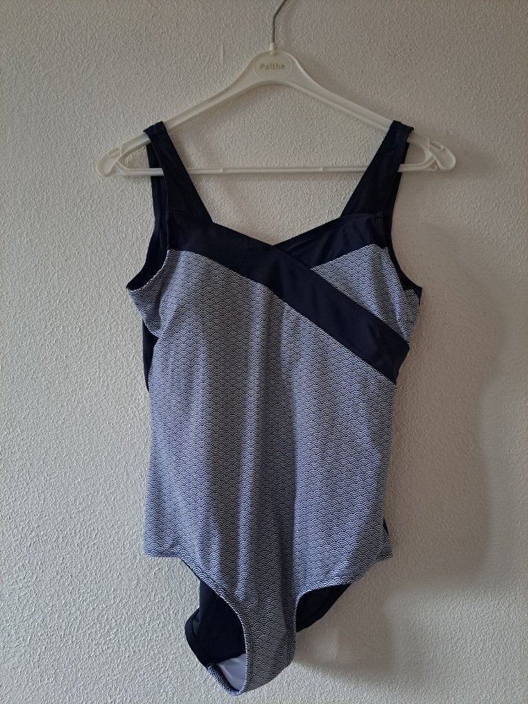 blauw zeeman badpak maat 40, Blauw, Zeeman, Badpak, Ophalen of Verzenden