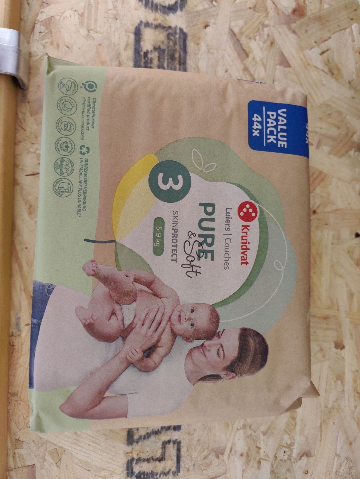 pure en soft luiers Kruidvat maat 3, Kinderen en Baby's, Ophalen of Verzenden, Nieuw, Overige typen