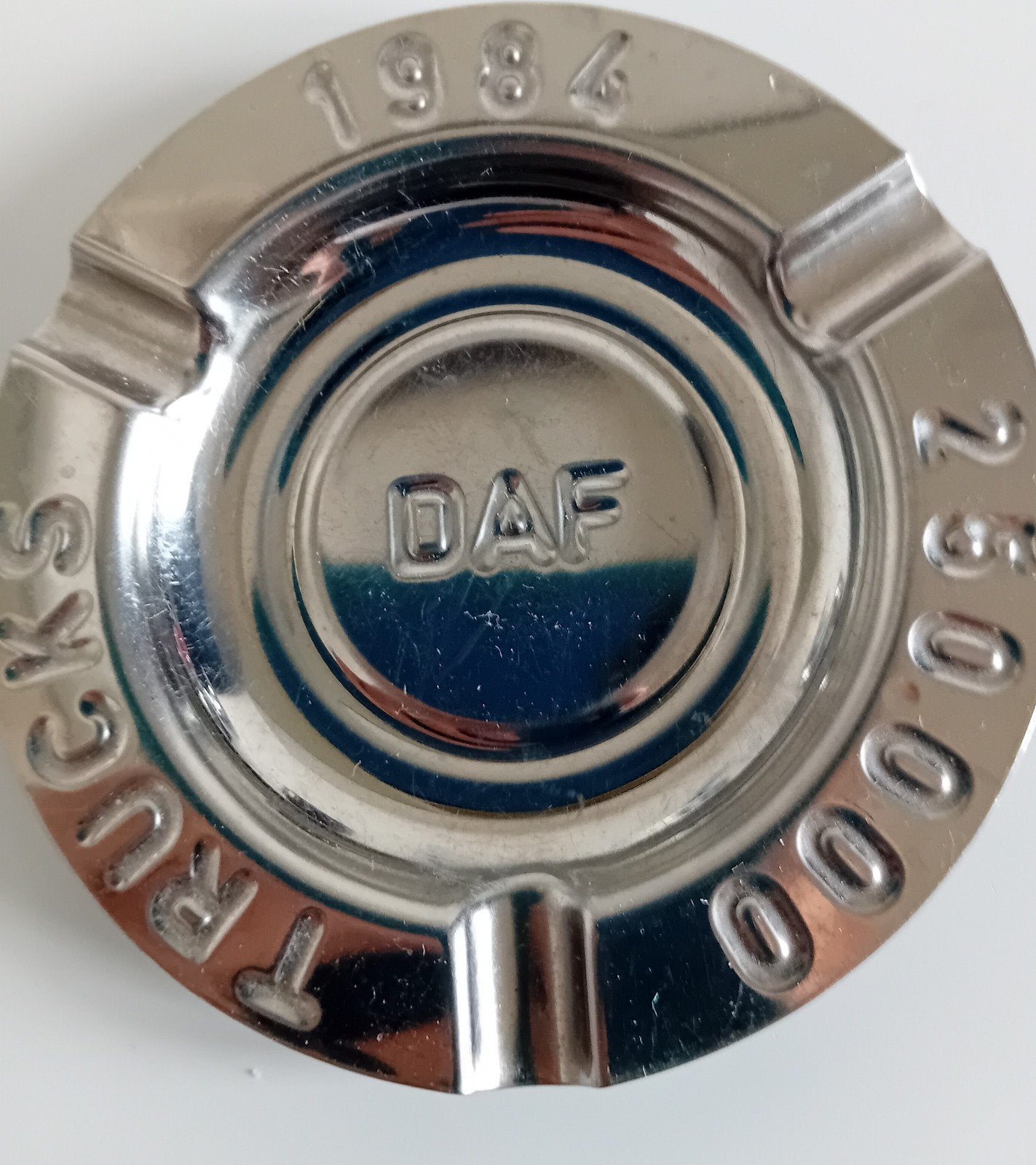 DAF TRUCKS ASBAKJE. 1984., Verzamelen, Ophalen of Verzenden, Auto's
