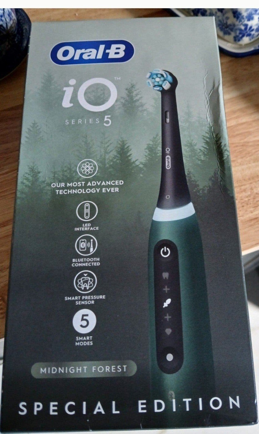 Oral-B iO Series 5 Limited Edition Groen - Nieuw in Doos, Ophalen, Nieuw, Mondverzorging