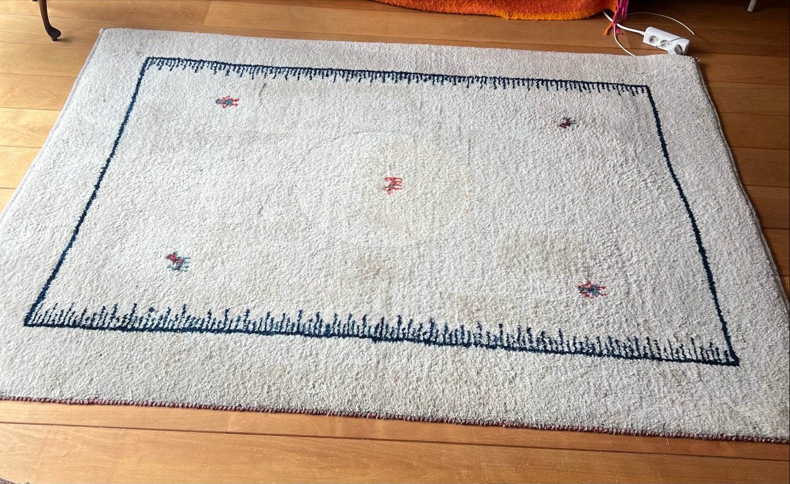 Mooi dik Berber vloerkleed 1.50 x 2.05, Ophalen, Gebruikt, 150 tot 200 cm, 200 cm of meer
