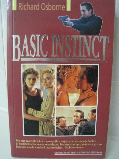 Basic Instinct, Richard Osborne, gebaseerd op de film, Ophalen of Verzenden, Gelezen, Film- of Tv-bewerking