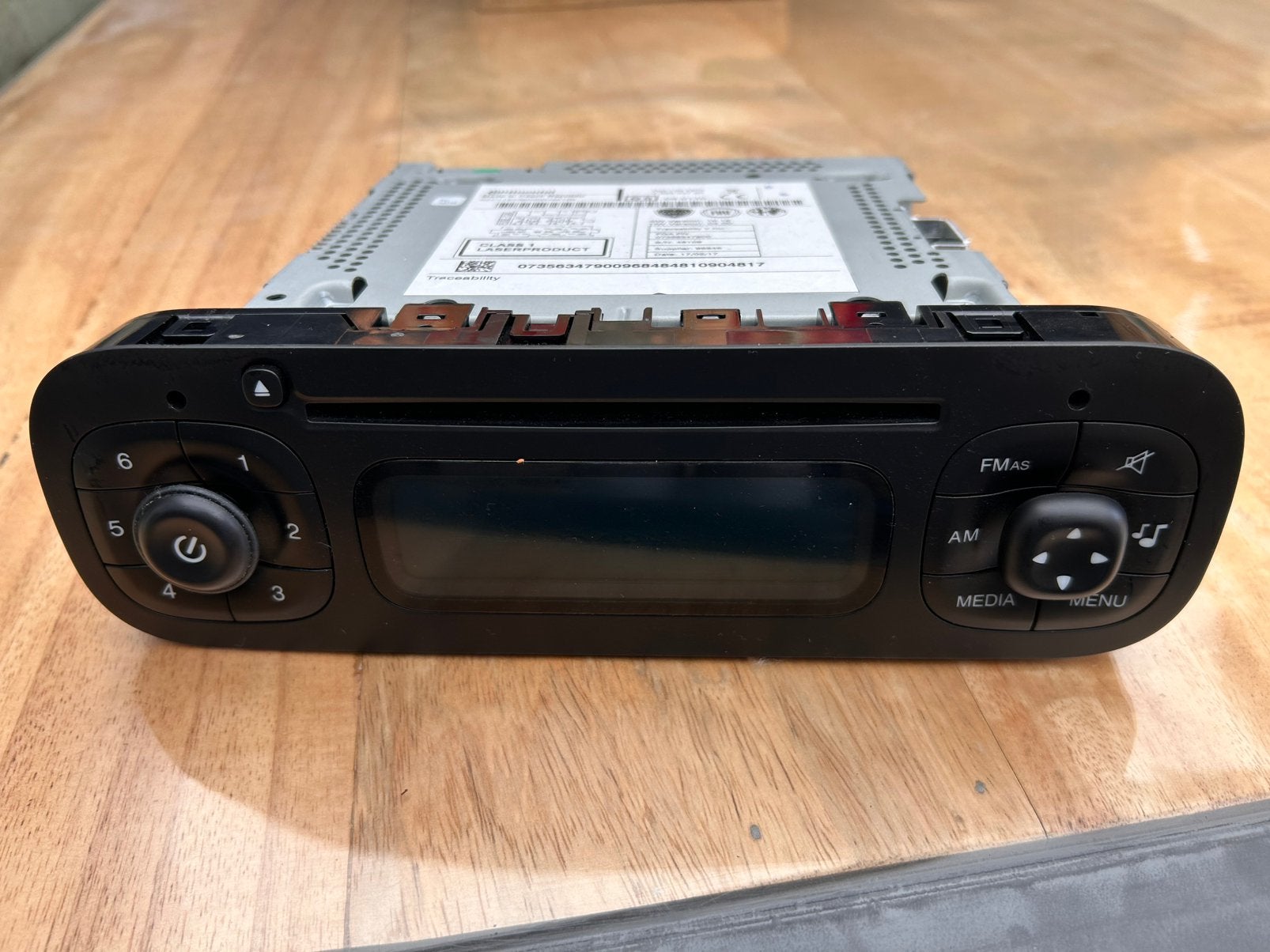 Autoradio met CD-speler voor Fiat Panda 2017 - Origineel, Auto diversen, Ophalen, Gebruikt