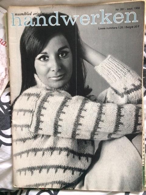 ariadne handwerken nr 261 15 sept. 1968, Ophalen of Verzenden, Gelezen, Damesbladen