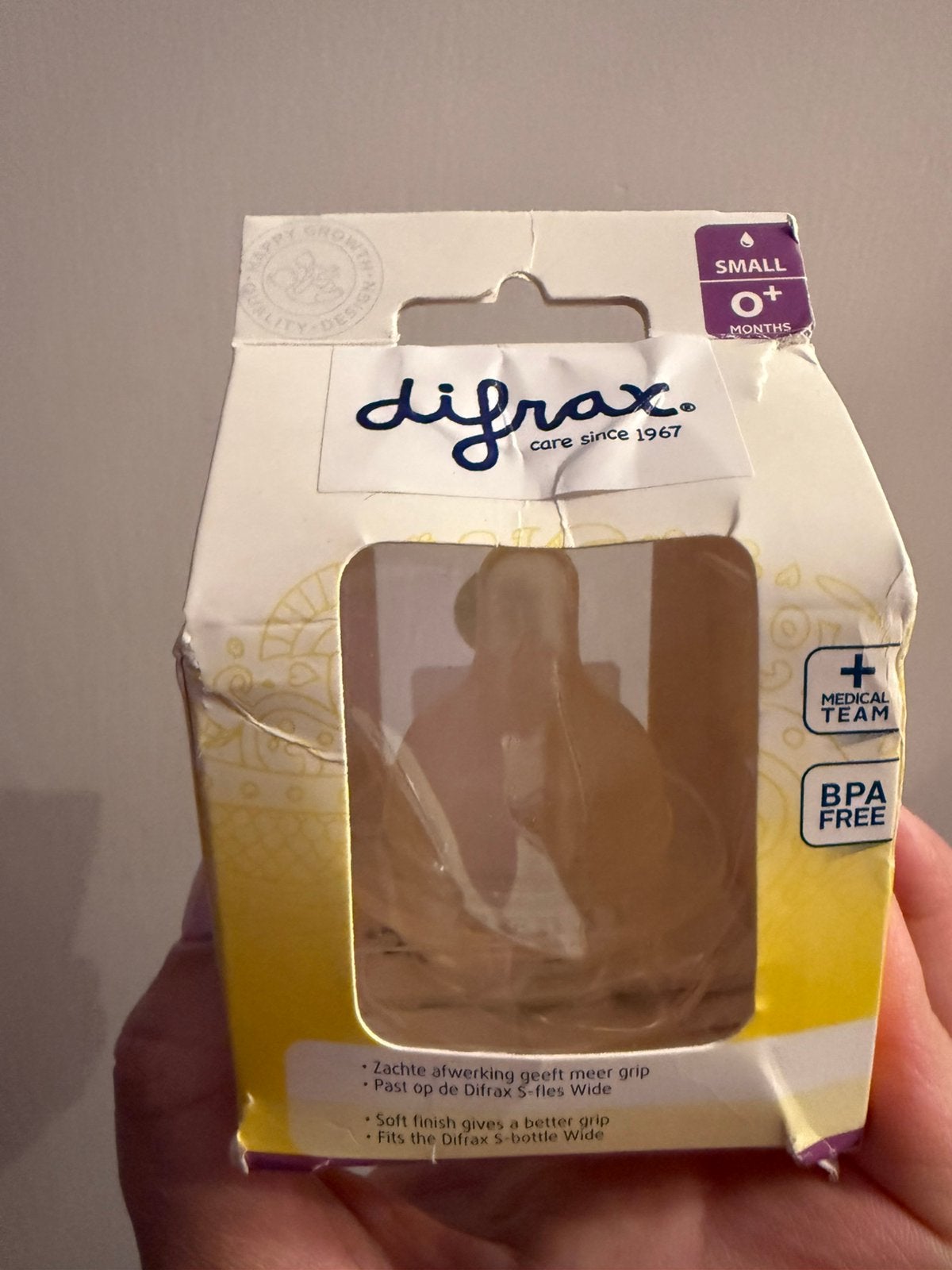 Difrax fles speen, Ophalen of Verzenden, Nieuw, Overige typen