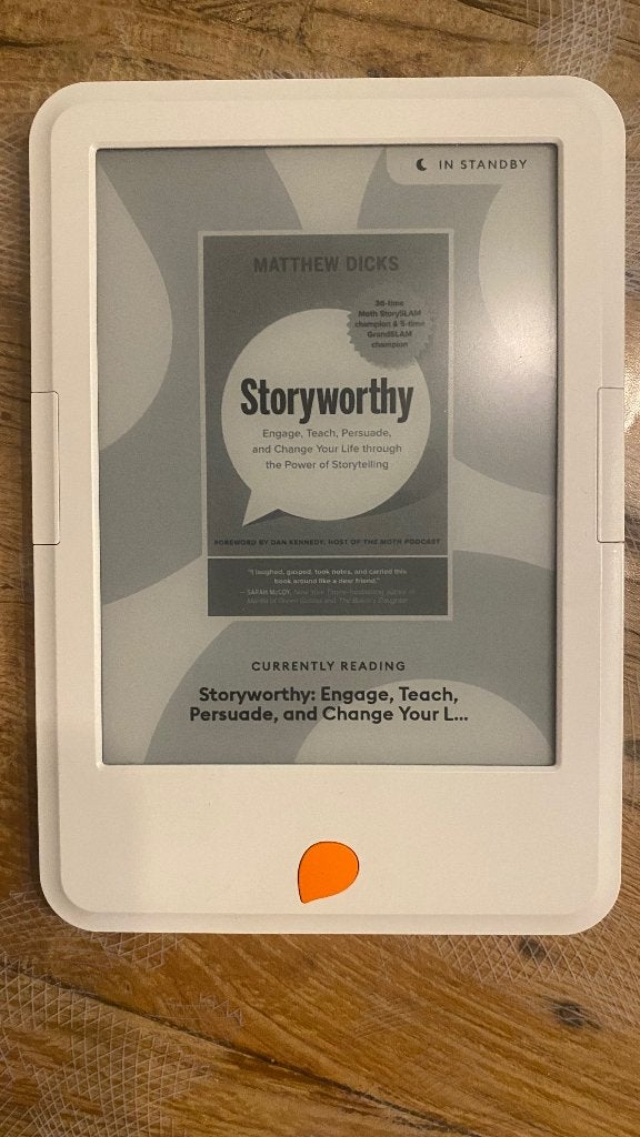 Storytel e-reader, Computers en Software, E-readers, Ophalen of Verzenden, Zo goed als nieuw